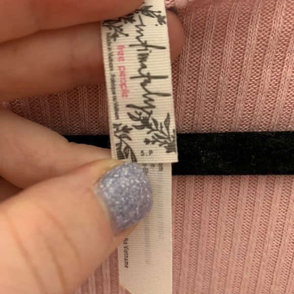 NEW Free People Cozy Up With Me Knitted Bodysuit - Picture 8 of 8